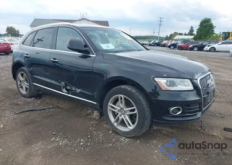 2016 Audi Q5 2.0T Premium из США, поврежденный, VIN WA1L2AFP9GA080382